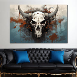 Eternal Symmetry of the Buffalo - Raven Blackwood - NicheCanvas