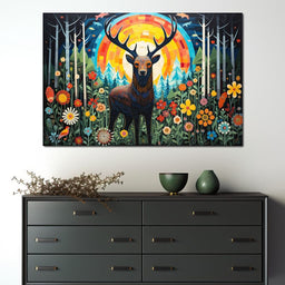 Enchanted Forest Sentinel - NicheCanvas