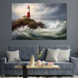 Captivating Lighthouse - NicheCanvas