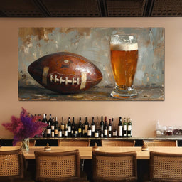 Gridiron Cheers to Victory - NicheCanvas
