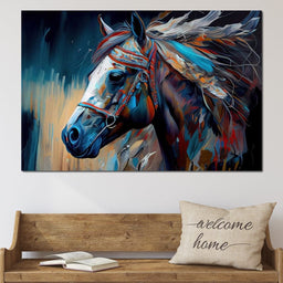 Cherokee Horse 4 - Alicia Smith - NicheCanvas
