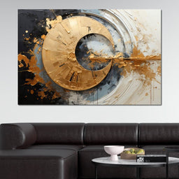 Golden Vortex of Dreams - Tanni Cylon - NicheCanvas