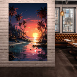 Summer Surf Escape - NicheCanvas