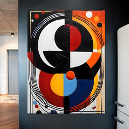 Colorful Modern Art 005 - Johanjjf - NicheCanvas