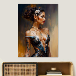 Female Portrait 071 - Johanjjf - NicheCanvas