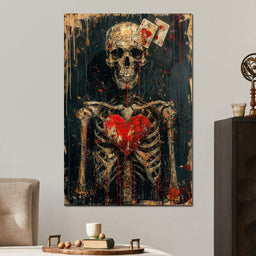 Romantic Skeleton 4 - NicheCanvas