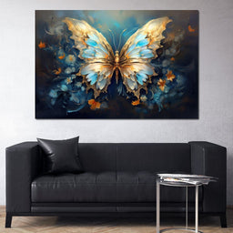Ethereal Monarch's Flight - Cole Williams - NicheCanvas