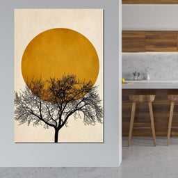 Wintermorgen - Kubistika - NicheCanvas