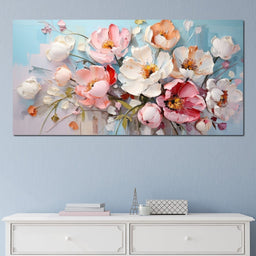 Blossoms of Serenity Breeze - NicheCanvas