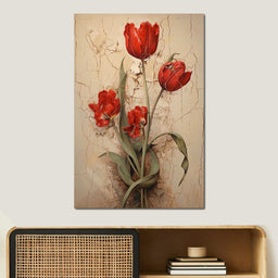 Tulips Resilience Dance - NicheCanvas