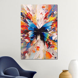Chromatic Butterfly Euphoria - NicheCanvas
