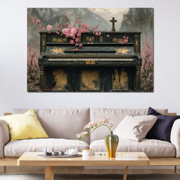 Floral Music Collection 10 - Wildrose Creations - NicheCanvas