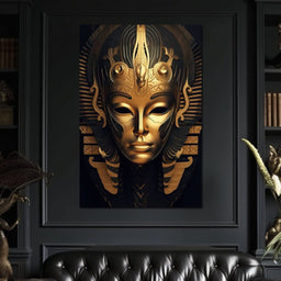 Radiant Ruler of Ancient Egypt - NicheCanvas