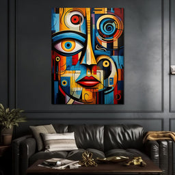 Cubist Reflections - NicheCanvas