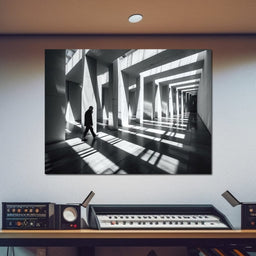 Stride Through Concrete - NicheCanvas