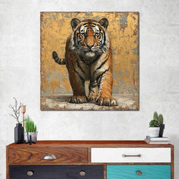 Auburn Sovereign's Gaze - NicheCanvas