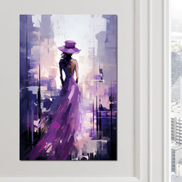 Amethyst Twilight Mystique - NicheCanvas