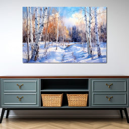 Christmas Morning Walk - NicheCanvas