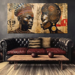 African Portrait Zithembe - Sakeem Gibbs - NicheCanvas