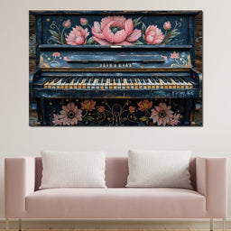 Floral Music Collection 08 - Wildrose Creations - NicheCanvas