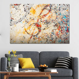 Colorful Music Notes - NicheCanvas