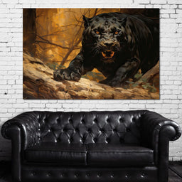 Forest Panther - NicheCanvas