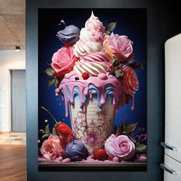 Candy Ice Cream - NicheCanvas