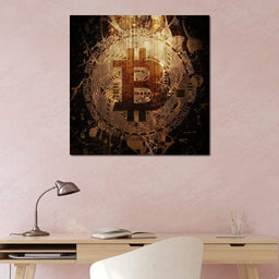 Crypto Art Bitcoin 08 - Cameron Gray - NicheCanvas