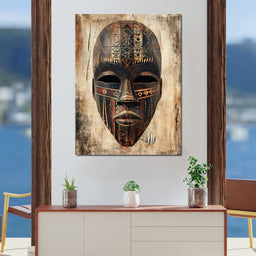 Tribal Echoes of Ancestry - NicheCanvas