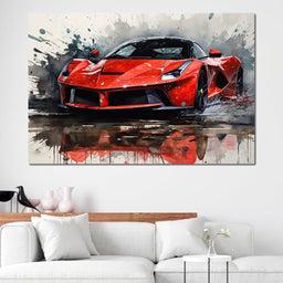 Car Collection 21 - Rider Art - NicheCanvas