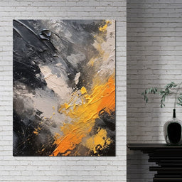 Abstract Onyx Radiance - NicheCanvas
