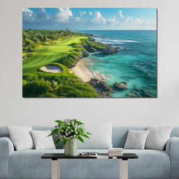 Emerald Shores Serenade - NicheCanvas