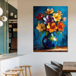 Vibrant Petal Symphony - NicheCanvas