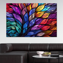 Feathery Fiber Artistry - NicheCanvas