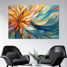 Amber Waves of Petal Patterns - Cole Williams - NicheCanvas
