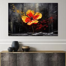 Amber Ignite in Nocturne - NicheCanvas