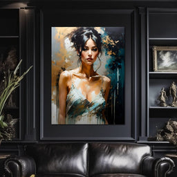 Female Portrait 0012 - Vizahn Burger - NicheCanvas