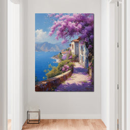 Coastal Bloom Promenade - NicheCanvas