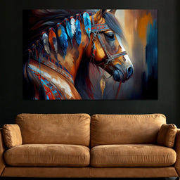 Cherokee Horse - Alicia Smith - NicheCanvas