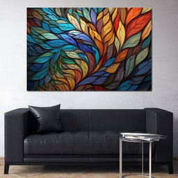 Mosaic Serenity Shadows - NicheCanvas