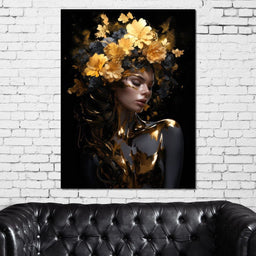 Floral Elegance Crown - NicheCanvas