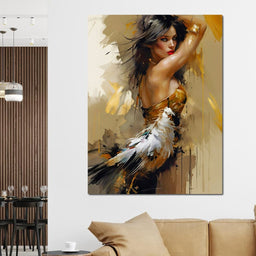 Female Portrait 068 - Johanjjf - NicheCanvas