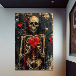 Romantic Skeleton 5 - NicheCanvas