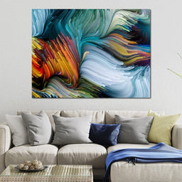 The Blend of Liquid Color - NicheCanvas