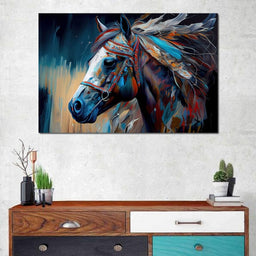 Cherokee Horse 4 - Alicia Smith - NicheCanvas
