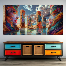 The Guardians of Psychedelia - Tooples Art - NicheCanvas