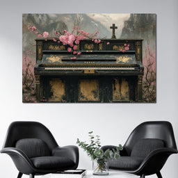 Floral Music Collection 10 - Wildrose Creations - NicheCanvas