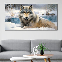 Winters Majestic Guardian - NicheCanvas