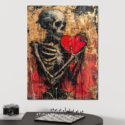 Romantic Skeleton 9 - NicheCanvas