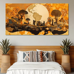 African Landscape - Sakeem Gibbs - NicheCanvas